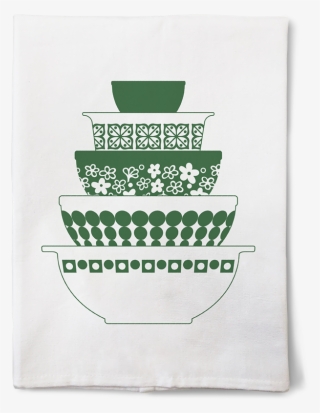 Vintage Pyrex Tea Towels - Pyrex Tea Towel Png