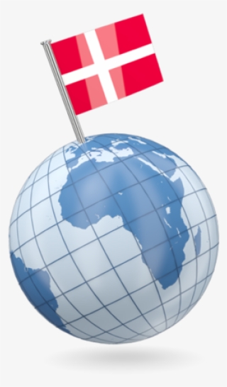 Earth With Canada Flag