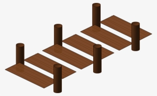 Wooden Path Clip Art