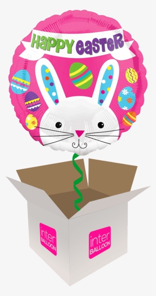Happy Easter Bunny Eggs - Balloon