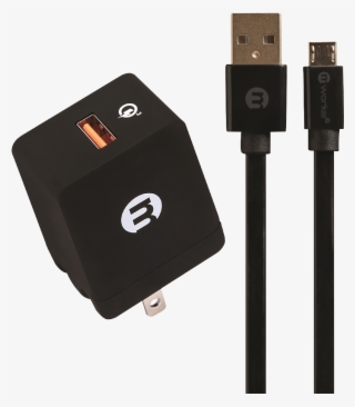 Quick Charge Single Port Home Charger With Micro Usb - Quick Charge