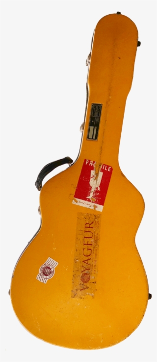 See All The Pieces Embedded In The Case - Electric Guitar