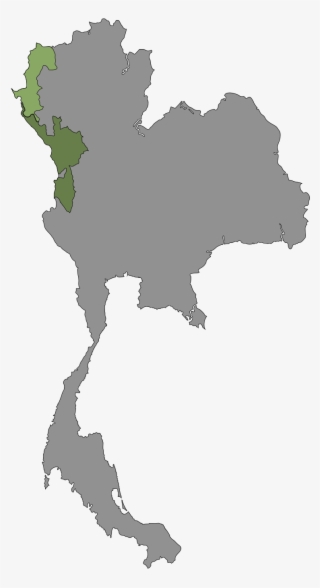 Our Story - Thailand Map Vector Png