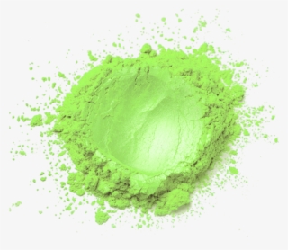 Soft Green Pearl Dust - Gold Powder Png