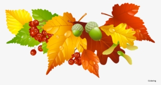 Leaves Clipart Free Clip Art Fall - Fall Leaves Wreath Clipart