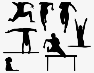 Sports Clipart Vector - School Sports Clipart Black And White