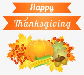 Free Png Download Happy Thanksgiving Decoration Png - Transparent Background Happy Thanksgiving Clip Art