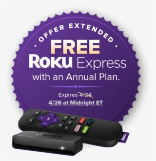 Roku Offer Ends 4/26 - Roku
