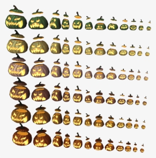 Props - Halloween Pumpkins - Emoticon
