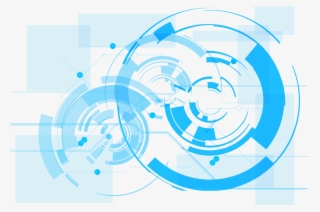 Border Dialog Flare Tech Png And Vector Image - Circle