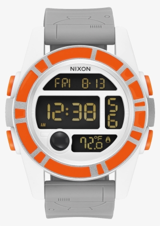 Unit Sw, Bb-8 Orange / Black - Star Wars Bb8 Watch Nixon