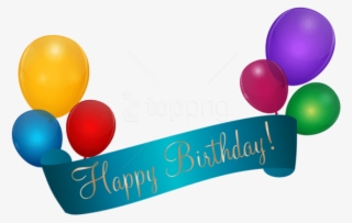 Free Png Download Happy Birthday Banner Transparent