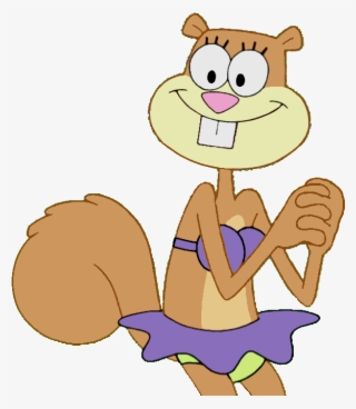 Sandy Excited By Seanklaskyn64 - Spongebob Squarepants Sandy Bikini