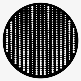 Apollo Design 9033 Bead Curtain Steel Pattern - Circle