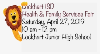 Lisd Health & Family Services Fair- April - Masai Lion