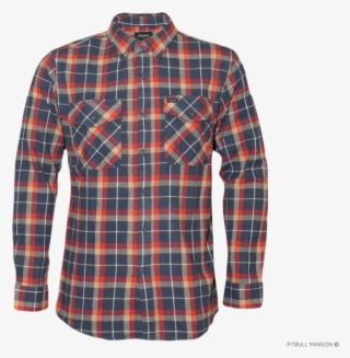 Grady L/s Flannel - Barbour Endsleigh Highland Biking Red Check Shirt