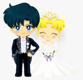 Not Exactly What I Meant By Engaged, But Okay, Sure - Tuxedo Mask X Sailor Moon Drops Png