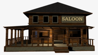 Western Hotel Transprent Png Transparent Background - Western Saloon Png