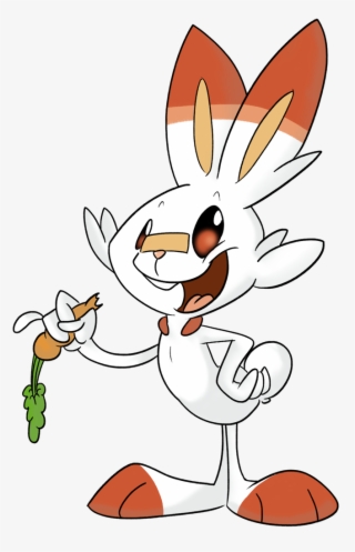 Domestic Rabbit Cartoon Clip Art Tail Animal Figure - Pokemon Sword And Shield Bugs Bunny