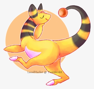 Ampharos - Cartoon