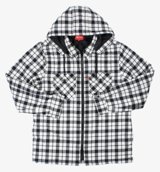 Supreme Quilted Zip Flannel - Plaid