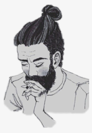 Manbun Sticker - Jat People
