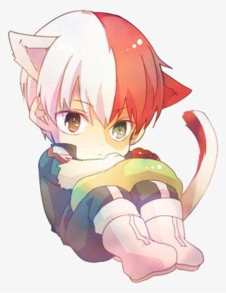 Shoto Todoroki Neko Art