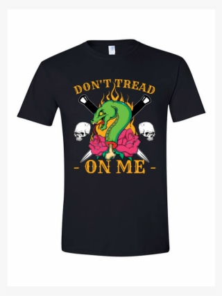 Dont Tread - Black T Shirt Red Hot Chili Peppers