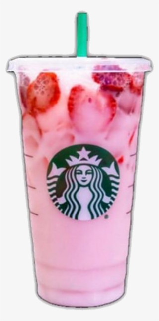 #pink #strawberry #drink #starbucks #coffee #grande - James Charles Pinkity Drinkity