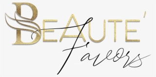 Beaute Favors - Calligraphy