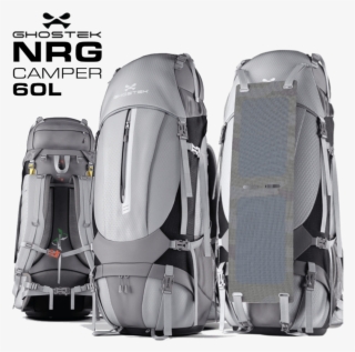 Ghostek Nrgcamper Solar Charging Backpack With 16,000mah - Backpack