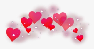 #hearts #red #redhearts #sparkles #heartcrown #freetoedit - Heart Crown