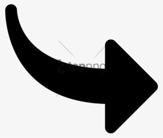 Free Png Curved Arrow Pointing Right Png Image With - Curved Arrow Pointing Right