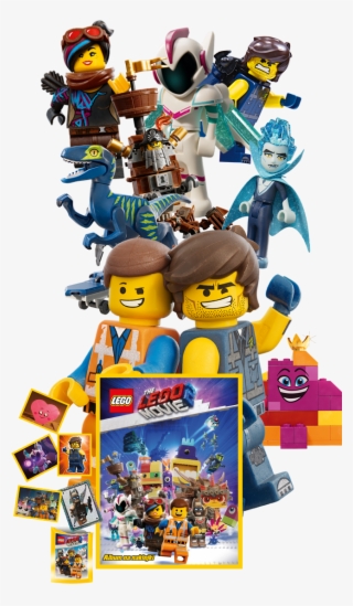 Lego® Movie 2™ Kolekcja Naklejek - Cartoon