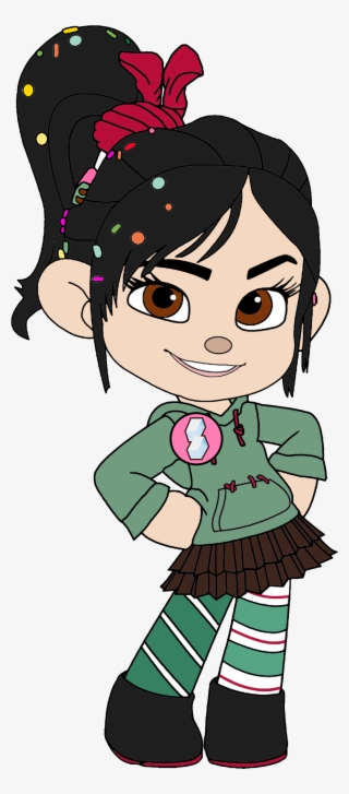 Disney Junior Fondo De Pantalla Titled Vanellope Von - Vanellope Von Schweetz Clipart