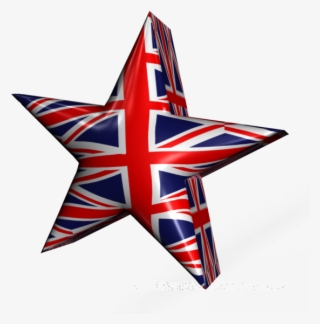 3d British Star - British Star Png