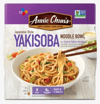 Japanese-style Yakisoba Noodle Bowl - Asian Noodle Bowl Vegan