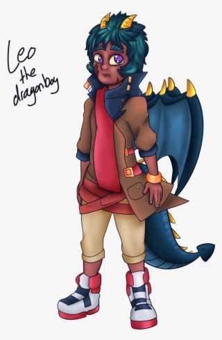 Leo Is Another Oc Of Mine, He's A 23 Year Old Dragon - Cartoon