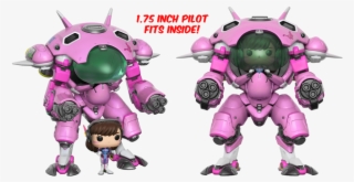 Va With Meka Pop Vinyl Figure - Blizzard Exclusive の D Va