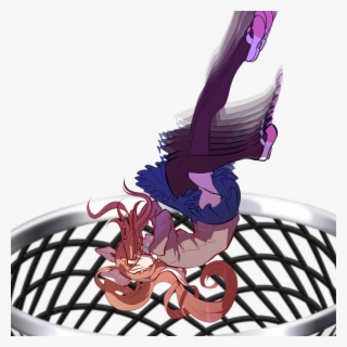 #monika #dokidoki #ddlc #dokidokiliteratureclub #girl - Recycle Bin Mac Icon