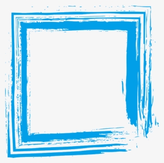 Wedding Photo Frames - Blue Frame Design Png