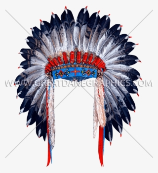 Indian Head Dress - Indian Feather No Background
