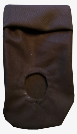 Solid Black Front - Leather