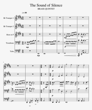 The Sound Of Silence - Sheet Music