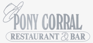 Metallic Ponycorral Logo - Signage
