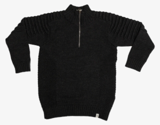 Bowman Zip Neck Jumper - Cardigan