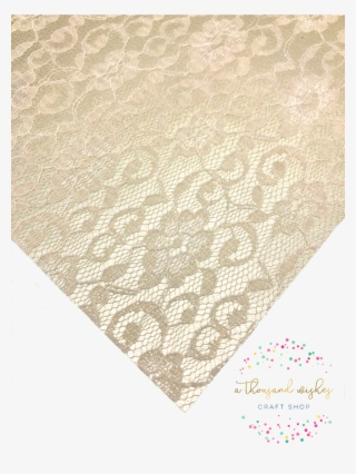 Champagne Gold - Lace Leatherette - Linen