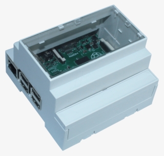 Gehäuse Für Raspberry Pi 3, Hutschiene, Grau/trans - Electronics