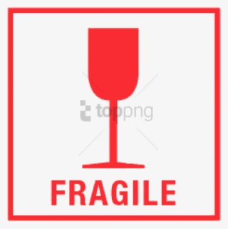 Free Png Transparent Fragile Sign Png Image With Transparent - Wine Glass