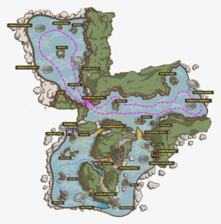 Map Of Pirate Pirates